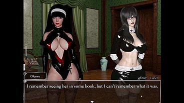 Resonance [ FUTANARI HENTAI Game PornPlay ] Ep.7 caught by suprise by the blue skin naughty succubus in the cave