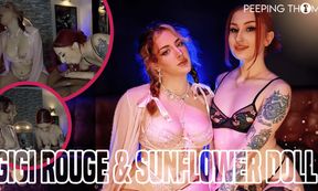 Sunflower Doll and Gigi Rouge Fuck Old Men