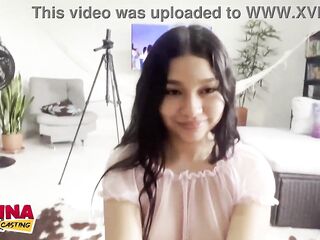 Mia Teen - Porn Producers Cock Bwc Is too Big For Her Teen Pussy Latina Casting