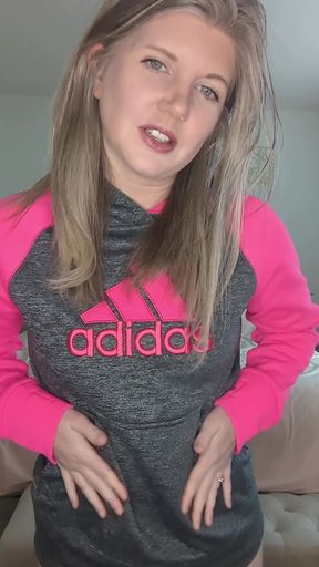 Hoodie Striptease JOI