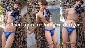 A boy tied to a tree WMV