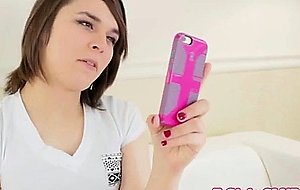 Toung tranny sucks off tgirl beauty