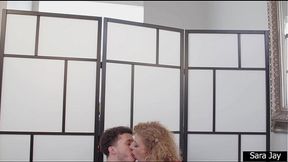 Some Dude Fucks & Creampies Slutty Man-Eater Sara Jay!