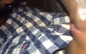 JO Bud Gets Big Black Cock Sucked by Amateur