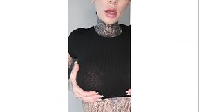 Playing with big bouncing boobs Melody Radford