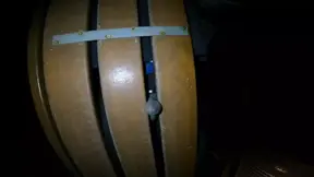 Twink caught 3 times fucking a bench, powerful orgasm