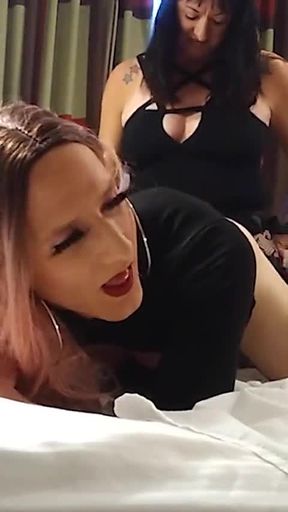 Mistress Pixie Strapon Fucking Sissy Bailey Wilde - Compilation 1