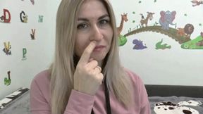 Pluck your nosehairs and put it in your snotball WMV HD 720p
