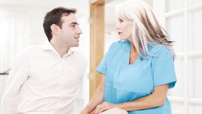 ”Old & Grey Doctor Enjoys Her Much Younger Client's Company”