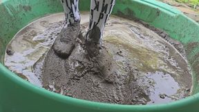 Muddy sock play