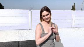 ”Alice Dreaming About Threesome With a Babe & One Huge Cock”