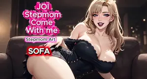 Stepmonster seduction on wet sofa playtime