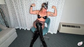 Flexing and Showing off My Boots