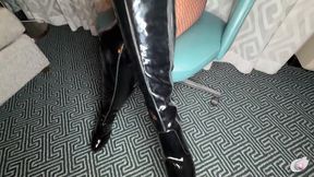 Flexing and Showing off My Boots