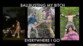 King Empress Cacia Ballbusting Around the World (Ballbusting Compilation)