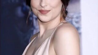 Dakota Johnson - Jerk off challenge