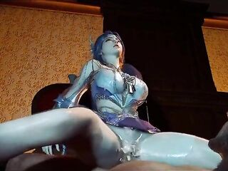 Femdom-female-dom of Passion Curves in 3D - 3D Animation Comics