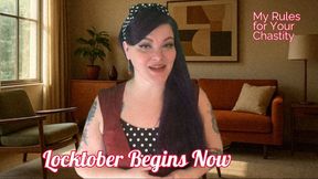 Locktober Begins Now