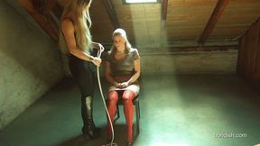 GETTING BOUND AND GAGGED BY THE BURGLAR