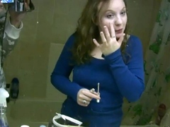 Hot teen stripping