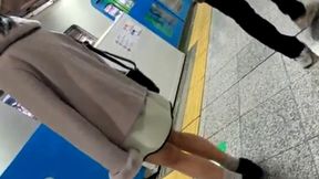 Dark-Haired Neighbor's Alluring Encounter: Elevator Surprise Leads to Intimate Moments