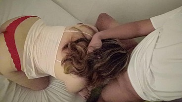 Neighbor Love to Suck Big Cock
