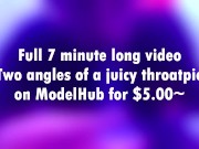 Sloppy Blowjob and Throatpie from a Cute Femboy (Teaser)