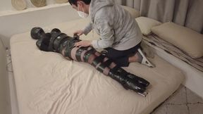 xingyunmiao zzZhua chinese bondage mummification breathplay