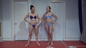 Early Release: VeVe vs Sinthia Bee: Bondage Wrestling