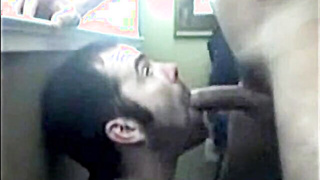 Parent's Chisel Throating Lesson for His Fellow