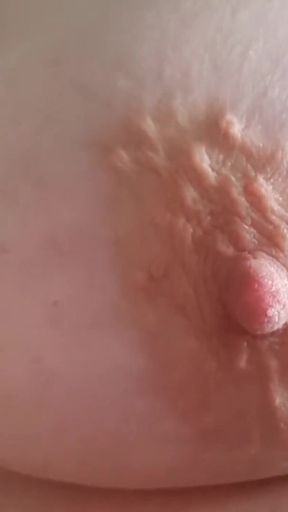 My Super Hard Nipples Closeup