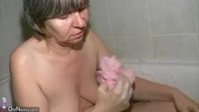 ”Steamy Old Woman Fucks Young Stud”