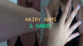 Hairy forearms &amp; hands