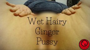 Wet Hairy Ginger Pussy - CurvyRedhead - AVI