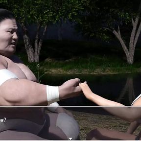 Laura Lustful Secrets: Wife Cheats Her Husband with Big Chubby Sumo Fighter - Episode 66