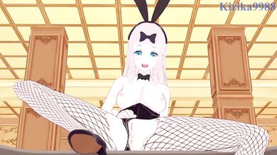 Chika Fujiwara and I have intense sex in the casino. - Kaguya-sama Love Is War Hentai