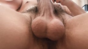 Throbbing scrotum