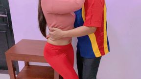 Stepmother Finished Gymnastics to Make Love to Delicious Rations