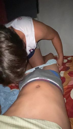 Deep Sucking Until He's Shaking