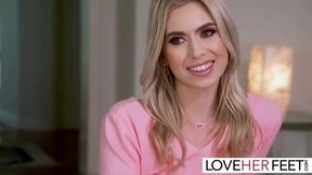 Charming Blondie Jill Kassidy Takes Control in an Intimate Encounter