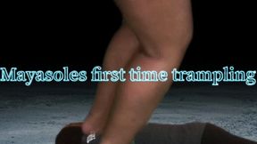 Mayasoles First Time Trampling