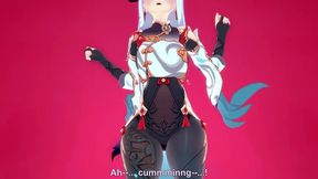 shenhe hentai - genshin impact pov
