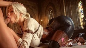 i cornered this white-haired warrior ciri in a dark tavern and ripped her tight virgin slit to the very bottom [ai]