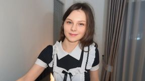 Cute Maid Was Fucked Hard After Cleaning And Got Her Face Dirty