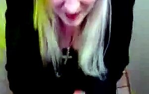 Gothic homemade  public bj video.