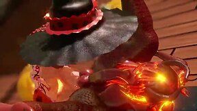 Futanary sex animation 3d