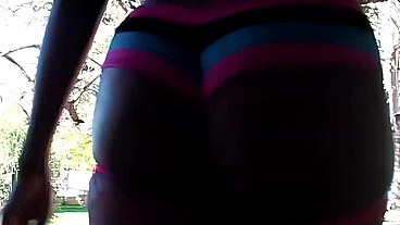 Angel Eyes Creampie After Big Butt Spanking Foreplay
