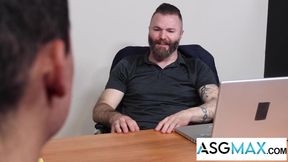 FamilyCreep - Latino Jock Barebacks Aged Man In HIs Office