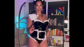 Naughty Maid makes a wet mess