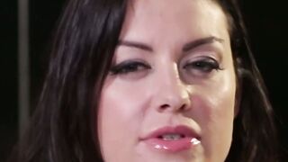 BBW Banged by Lustful Lesbo duo